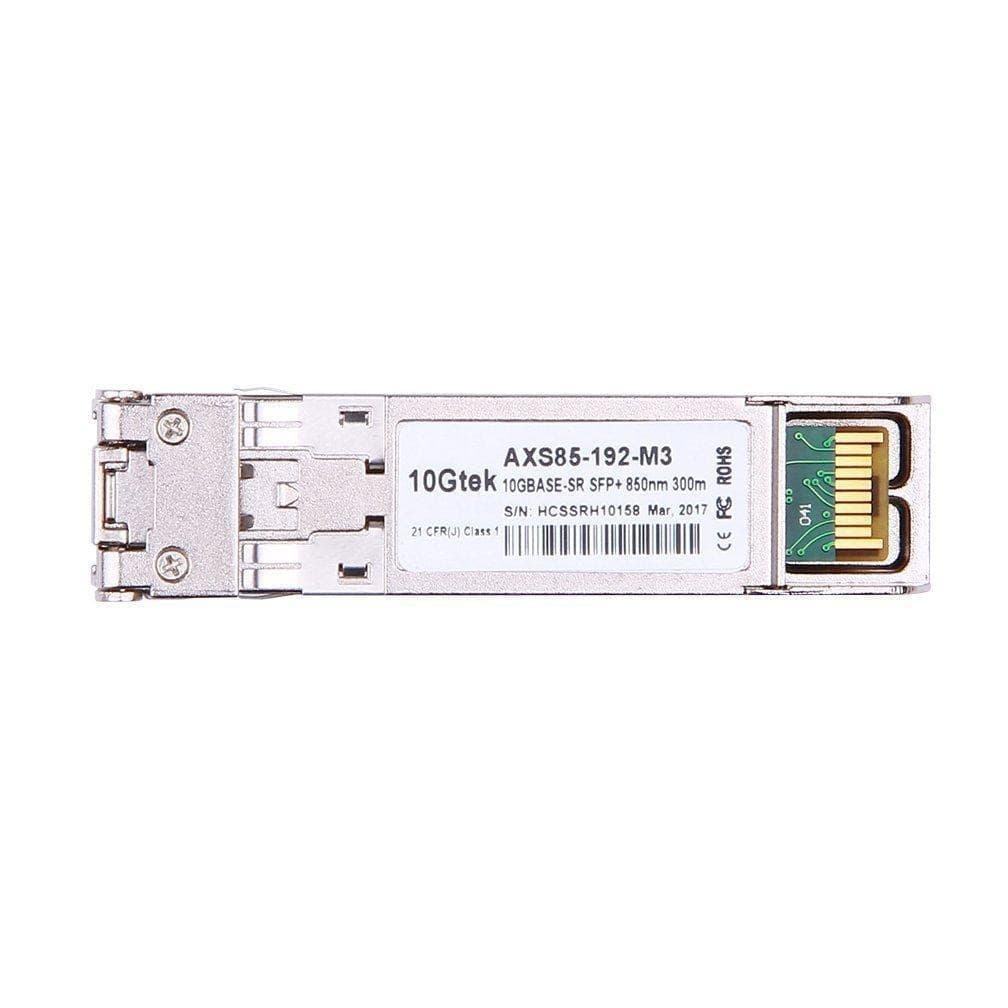 10 Gigabit SFP+ LC Multi-Mode Transceiver, 10GBASE-SR Module for HPE JD092B (850nm, DDM, 300m)-FoxTI