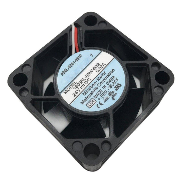 1608KL-05W-B39 24V 0.07/0.08A 4CM 3Wire FANUC special 4020 Cooling fan, cpu cooler heatsink axial 4020 Cooling Fan (0.07A)-FoxTI