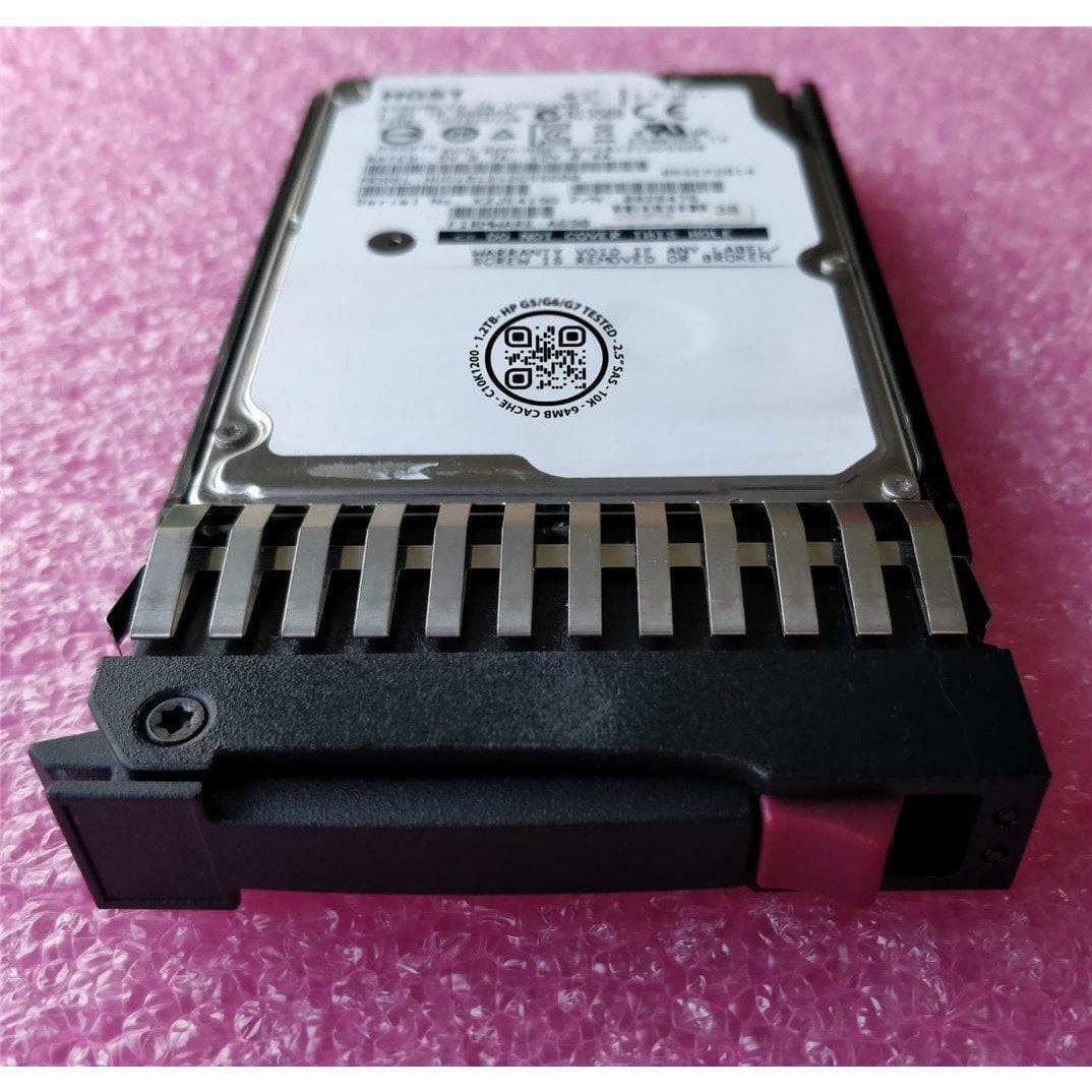 1.2TB HGST 10K 6Gb/s 2.5" SAS Hard Drive HP DL360 DL370 DL380 G5 G6 G7 w/TRAY 829686002678-FoxTI