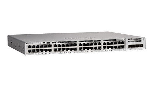 C9200L-48T-4X-E Cisco Catalyst 9200L Switch 48 Port Data, 4x10G Fixed Uplinks, Network Essentials (New)