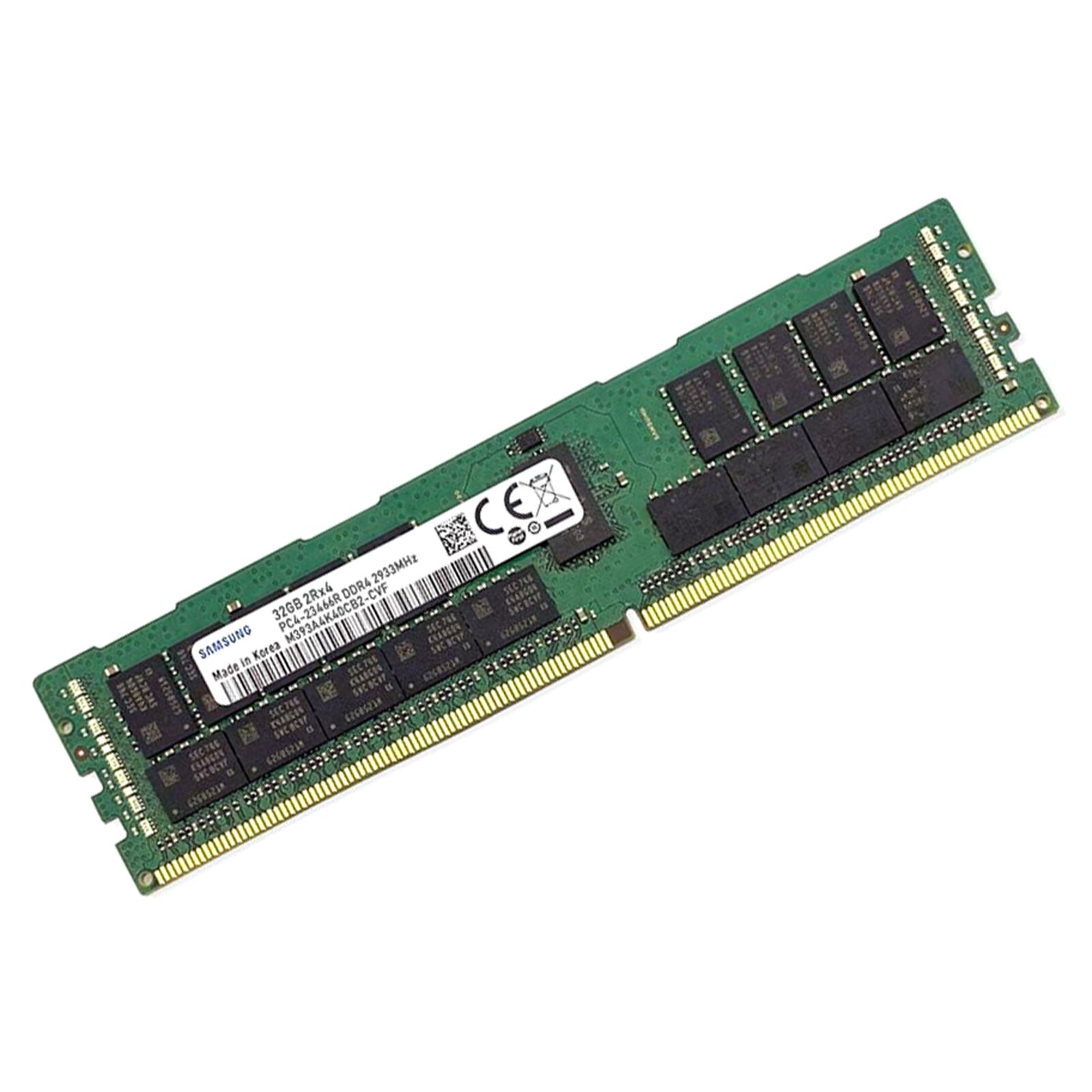 Memoria Samsung 32GB DDR4 2933 MHz ECC Reg M393A4K40CB2-CVF Compatible HP P00924-B21 Ram spots-														show original title