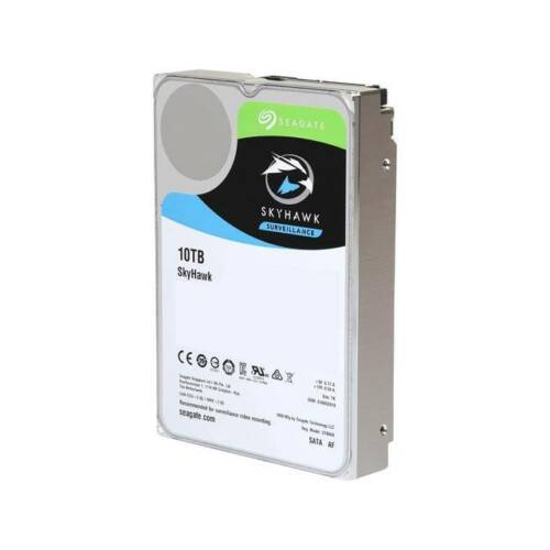 Seagate SkyHawk 10TB Surveillance ST10000VX0004 256MB 3.5" Internal Hard DRIVE 763649089231HD - MFerraz Tecnologia