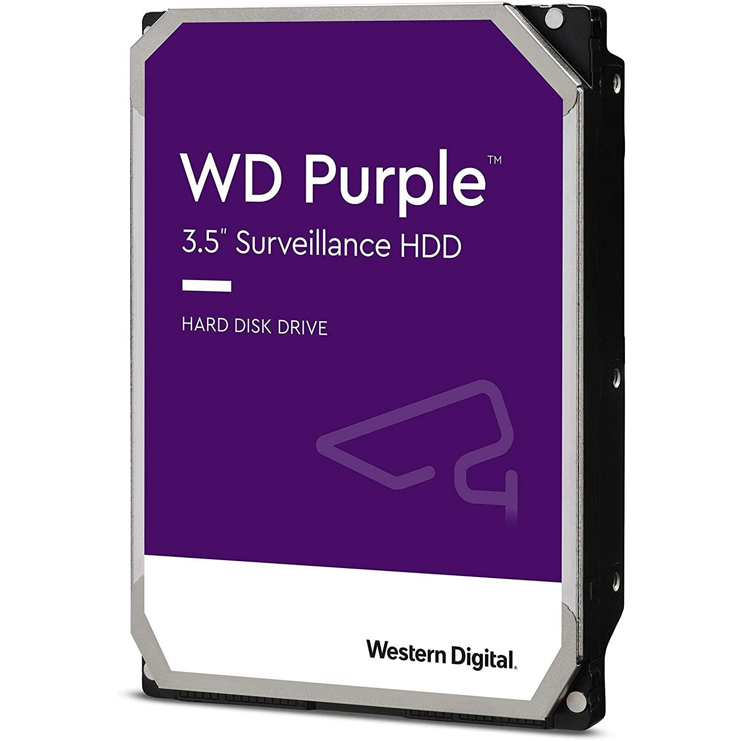 Western Digital 10TB WD Purple Surveillance Internal Hard Drive HDD - 7200 RPM, SATA 6 Gb/s, 256 MB Cache, 3.5" - WD102PURZ - MFerraz Tecnologia