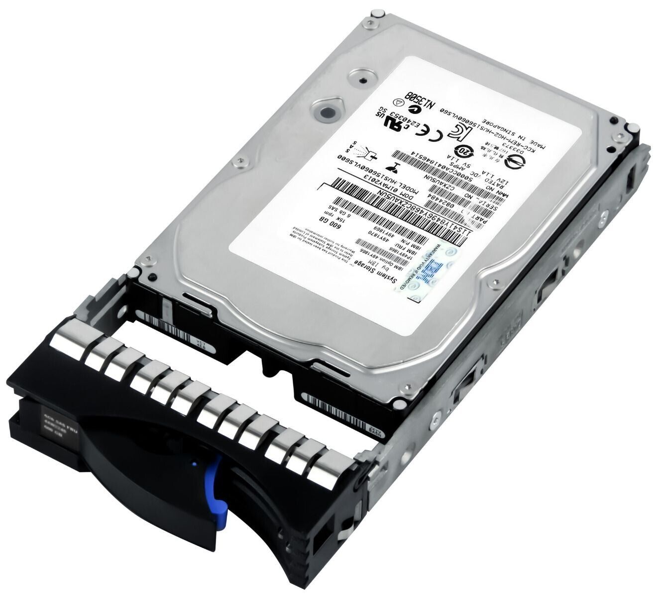 49Y1866 49Y1870 IBM 600GB 15K 6G LFF 3.5'' DISCO DURO SAS HDD 49Y1869 883436078306