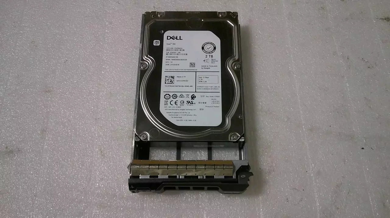 Dell ST2000NM0155 2 TB 2000GB 3.5" SAS Internal Server Drive HDD 07RCGV