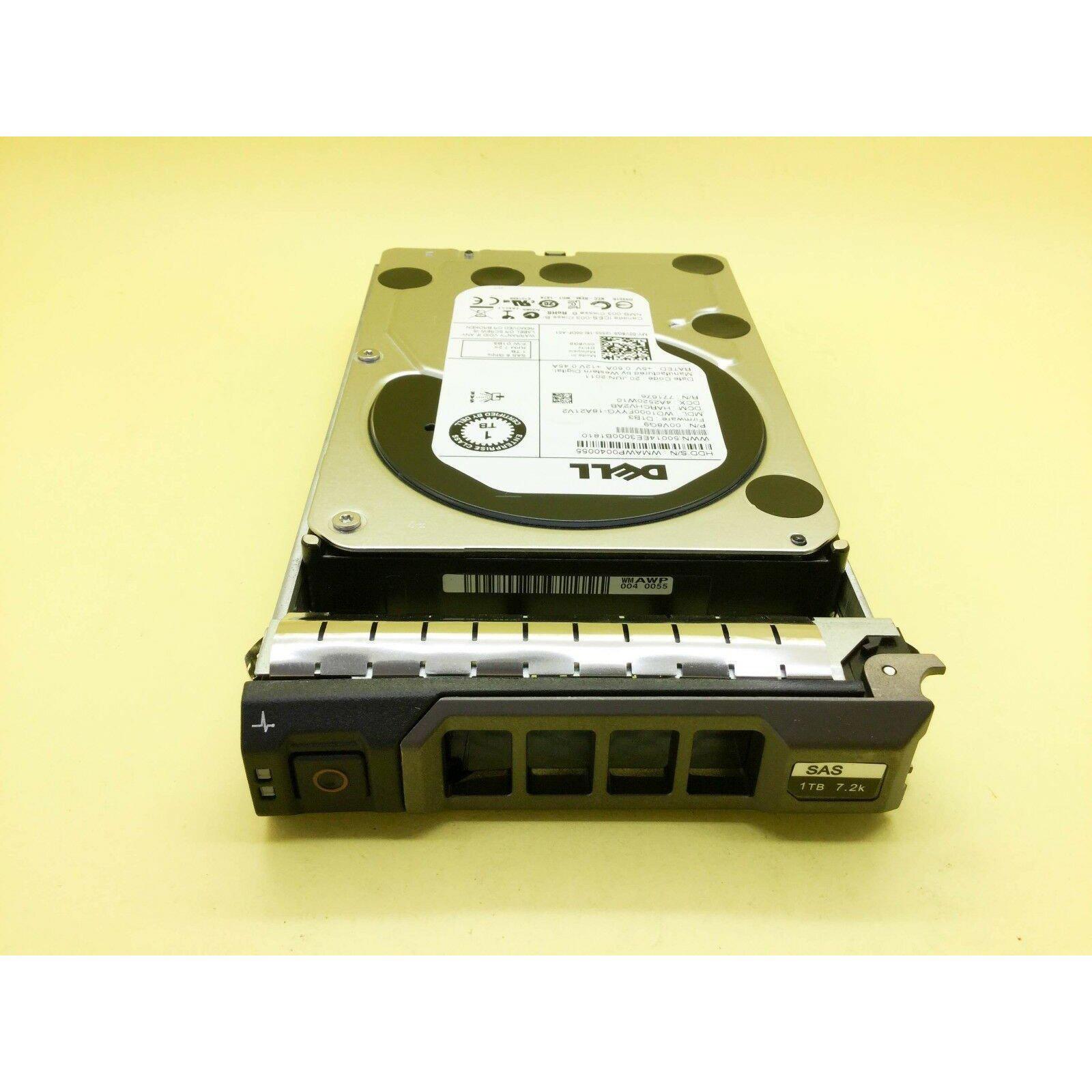 0V8G9 DELL 1TB 7.2K SAS 6Gbps 3.5'' HDD WD1000FYYG 00V8G9 5711045218460-FoxTI