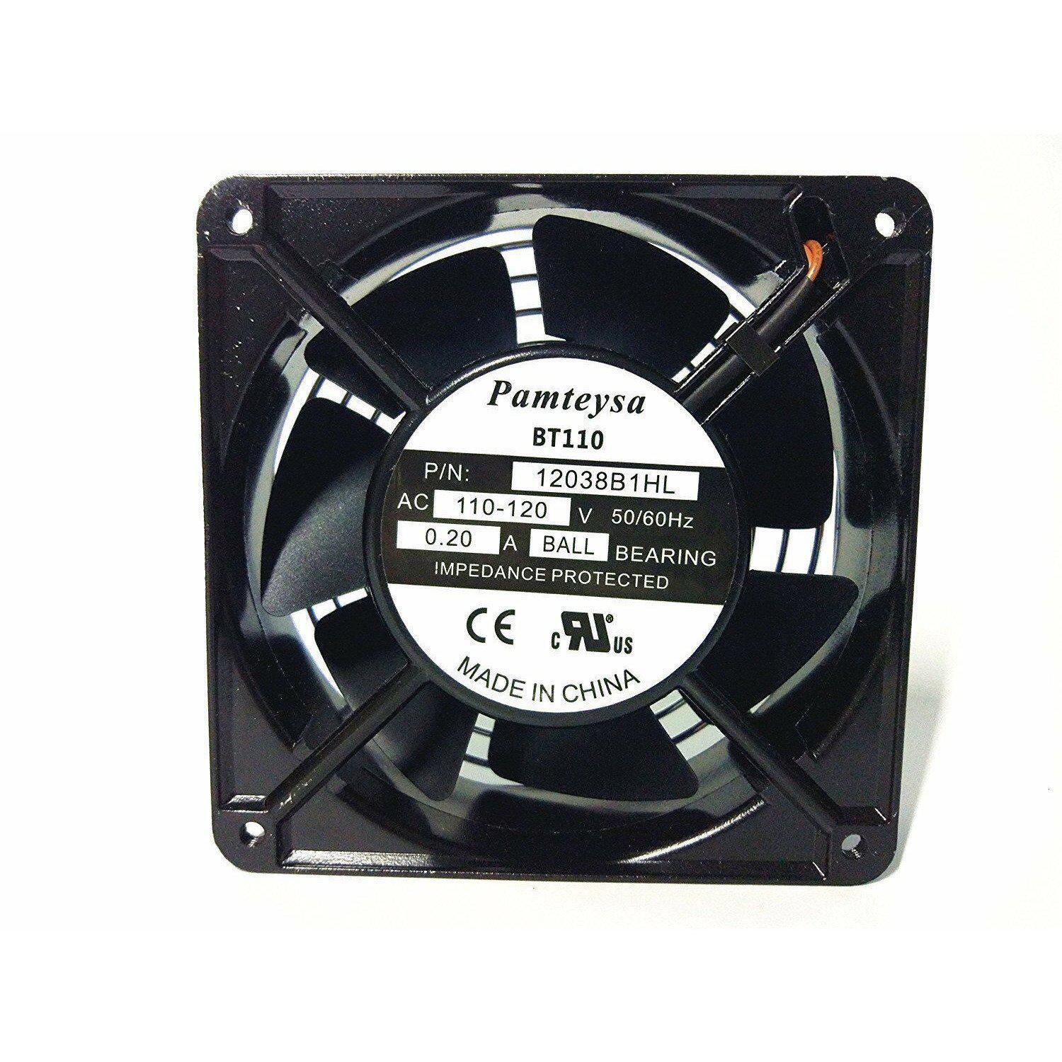 120mm by120mmby 38mm muffin fan 1238, Muffin Cooling Fan,115V 120V AC high speed-FoxTI