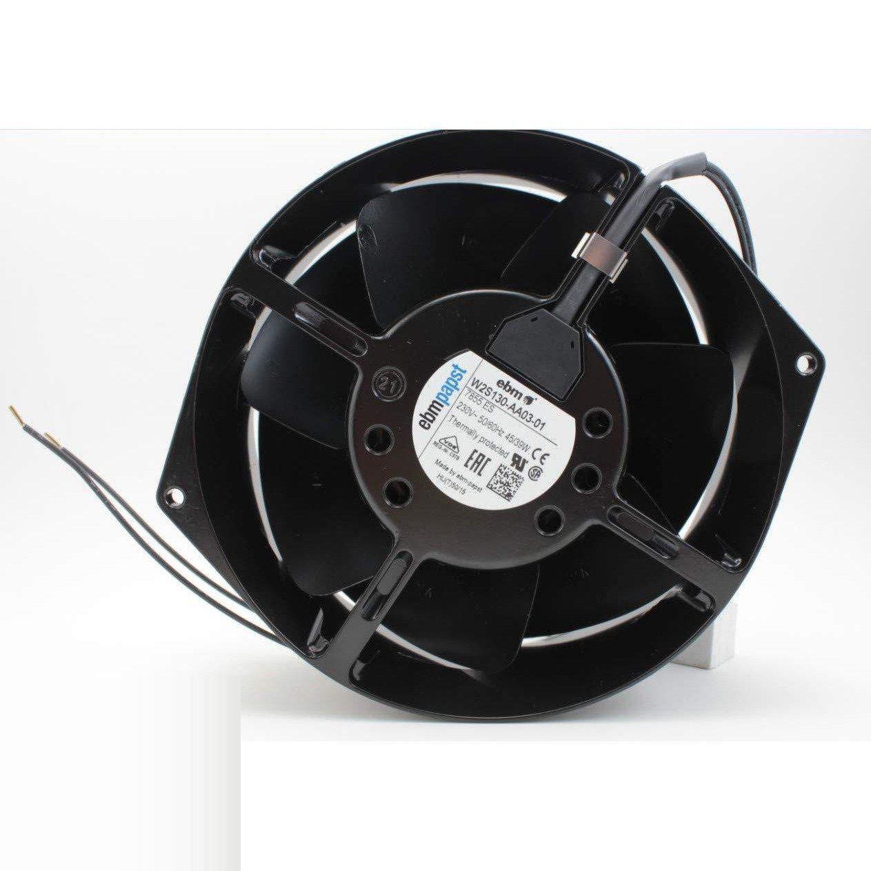 150x55 W2S130-AA03-01 7855ES 230V 50/60Hz 45/39W 2Wire AC Fan W2S130-AA03-21-FoxTI