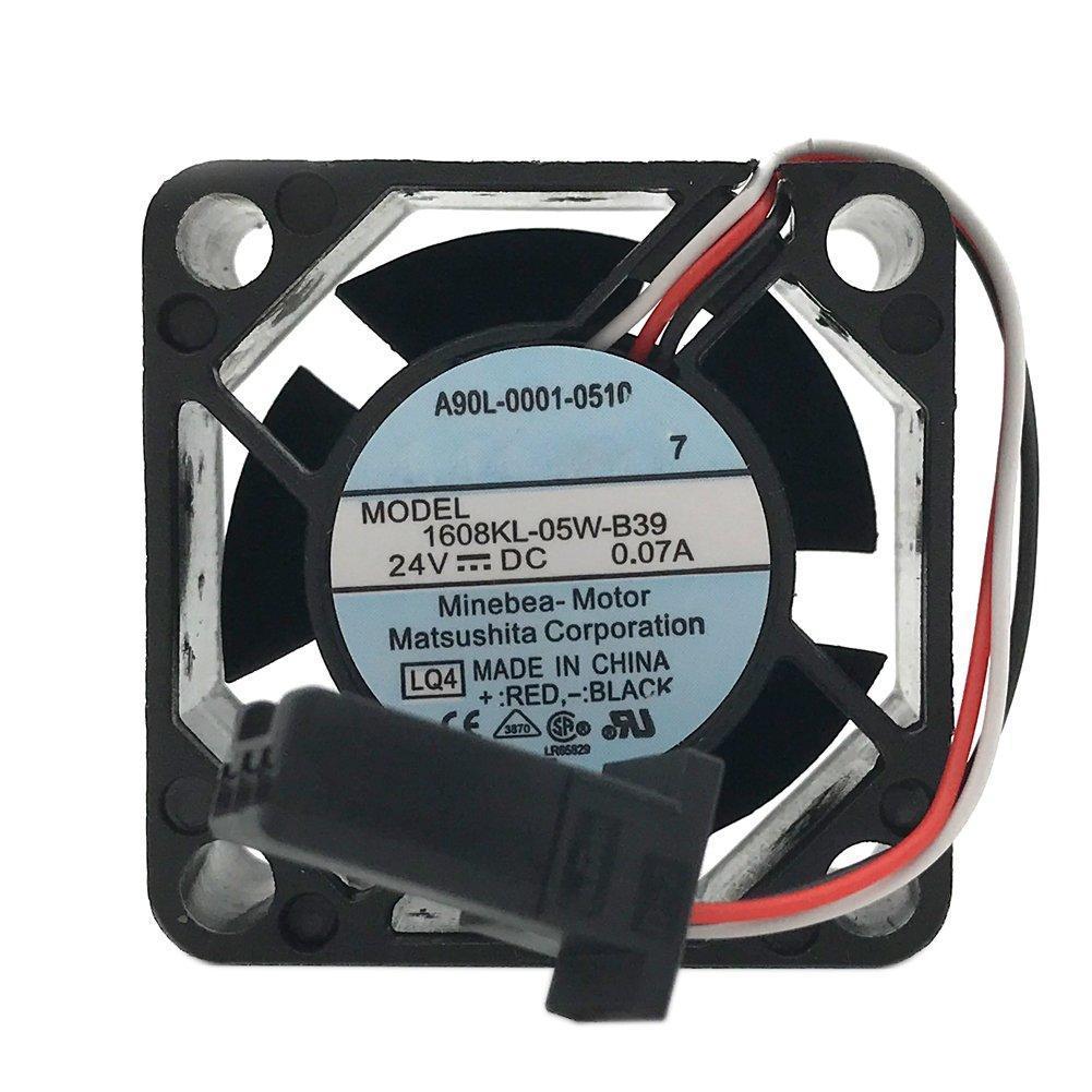 1608KL-05W-B39 24V 0.07/0.08A 4CM 3Wire FANUC special 4020 Cooling fan, cpu cooler heatsink axial 4020 Cooling Fan (0.07A)-FoxTI