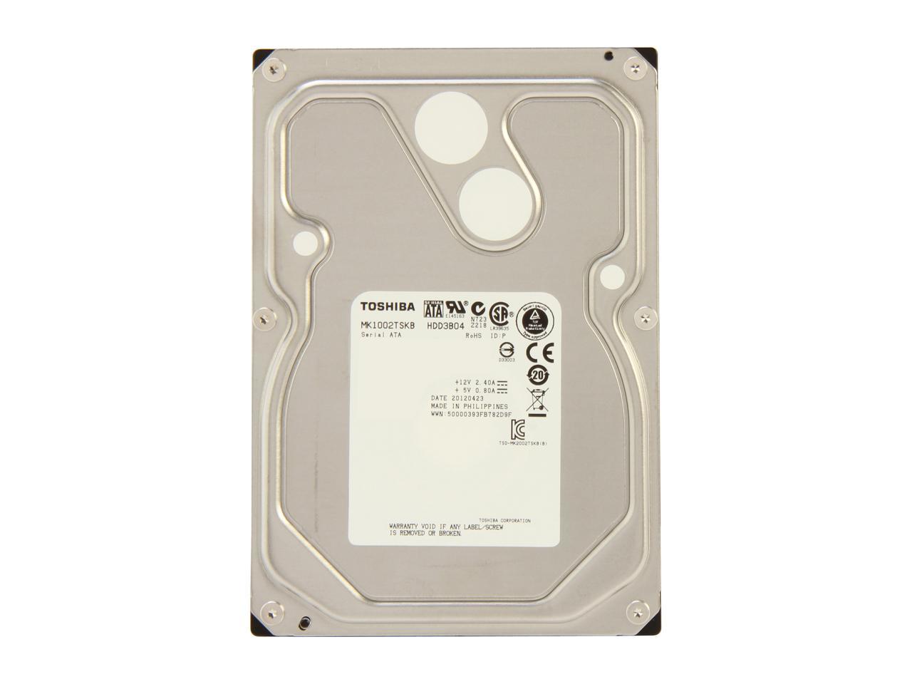 TOSHIBA MK1002TSKB 1TB 7200 RPM 64MB Cache SATA 3.0Gb/s 3.5" Enterprise Hard Drive disco - AloTechInfoUSA