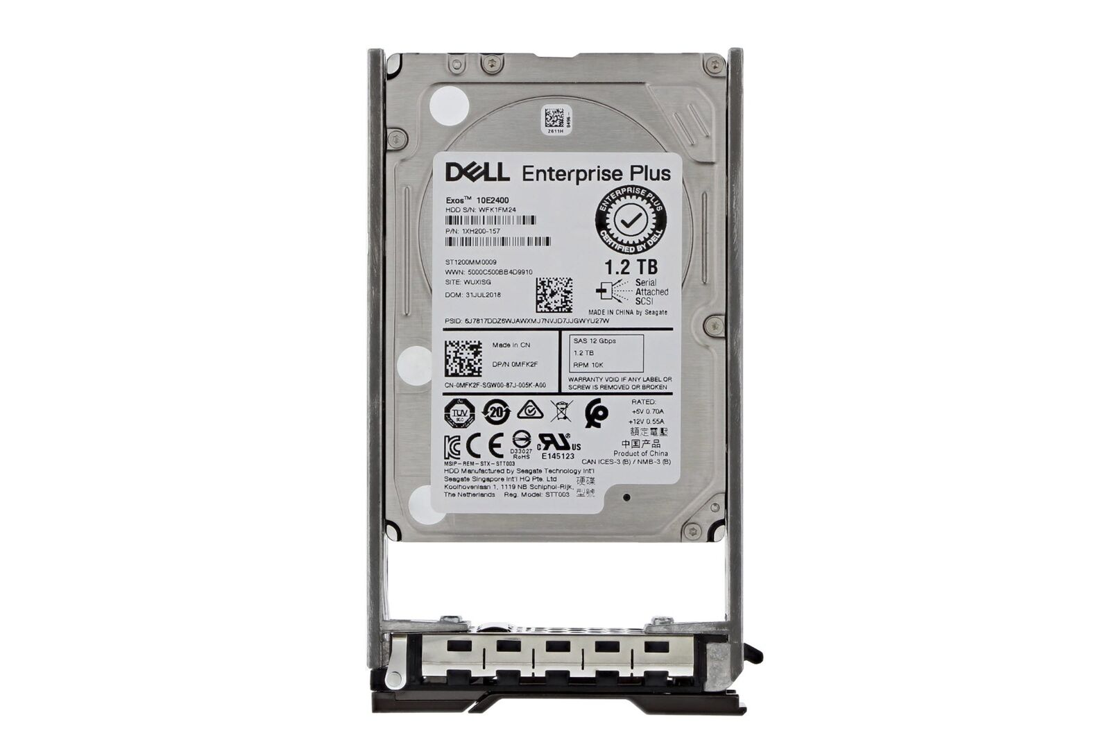 Disco Dell Compellent 1.2TB 10K SAS 2.5" Enterprise Plus Hard Drive for SC220 SCv2020 - AloTechInfoUSA