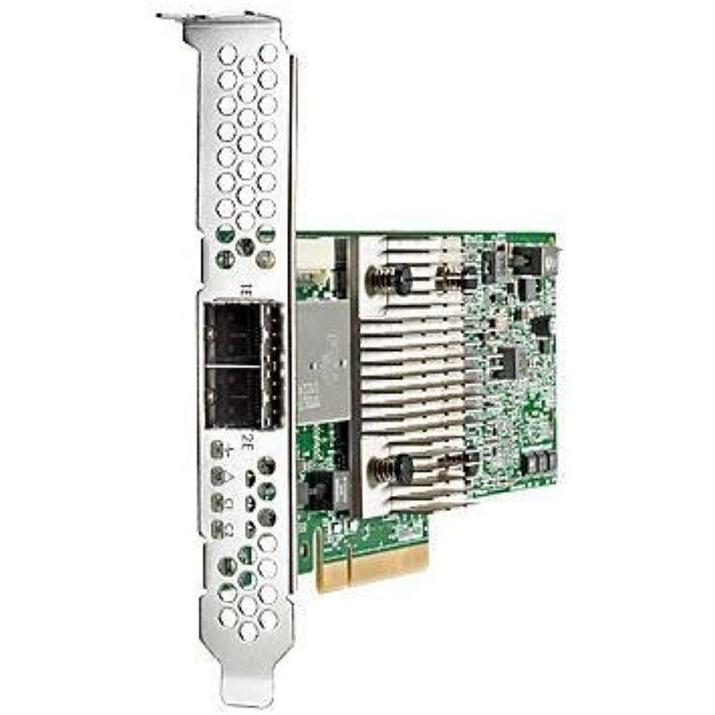 HP H241 12Gb 2-ports Ext Smart Host Bus Adapter - 12Gb/s SAS - PCI Express 3.0 x8 - Plug-in Card - RAID Supported - 0, 1, 5 RAID Level - 2 Total SAS Port(s) - 2 SAS Port(s) External - 726911-B21 - MFerraz Tecnologia