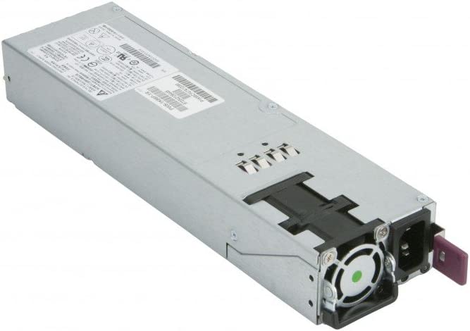 SuperMicro PWS-1K66P-1R 1U 1600W Redundant Power Supply 73.5mm width Fonte - AloTechInfoUSA