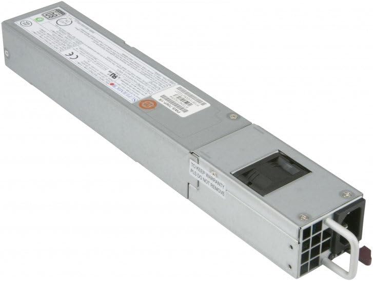 Supermicro Power Supply 1U 700/750W Single Output Platinum 54.5mm PWS-706P-1R