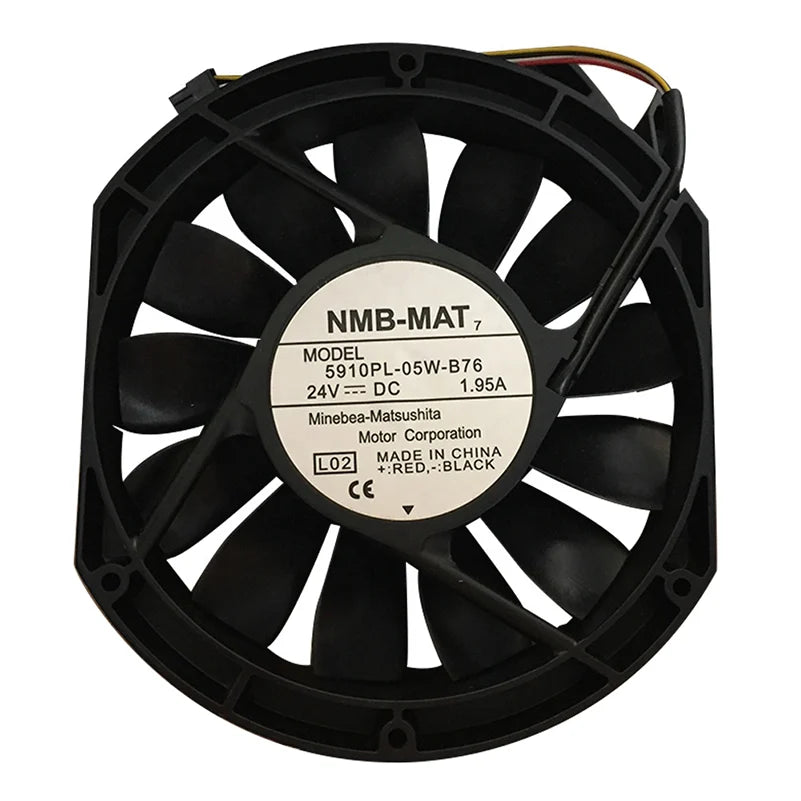 Cooler NMB 5910PL-05W-B76 DC 24V 1.95A 172*150*25mm For Inverter fan / HP CPU Fan - AloTechInfoUSA