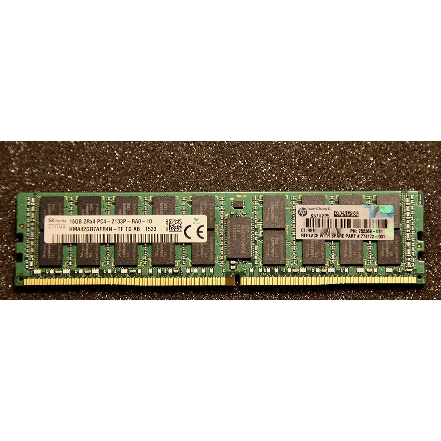 752369-081 Hewlett-Packard 16Gb 2Rx4 Pc4-2133P-R Memory Kit-FoxTI