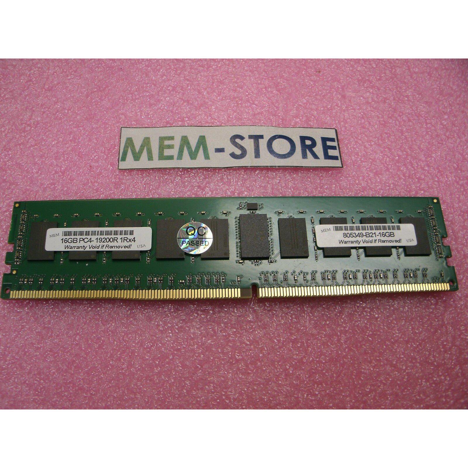 805349-B21 809082-091 16GB DDR4 PC4-2400MHz RDIMM HP DL180 DL360 DL380 DL388 G9-FoxTI