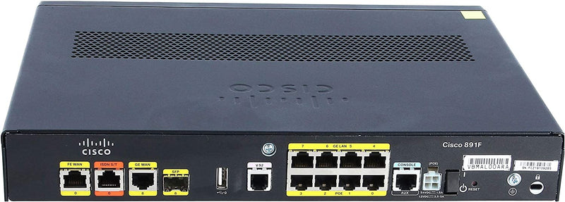 Cisco C891F-K9 Cisco 891F Gigabit Ethernet security router with SFP - AloTechInfoUSA