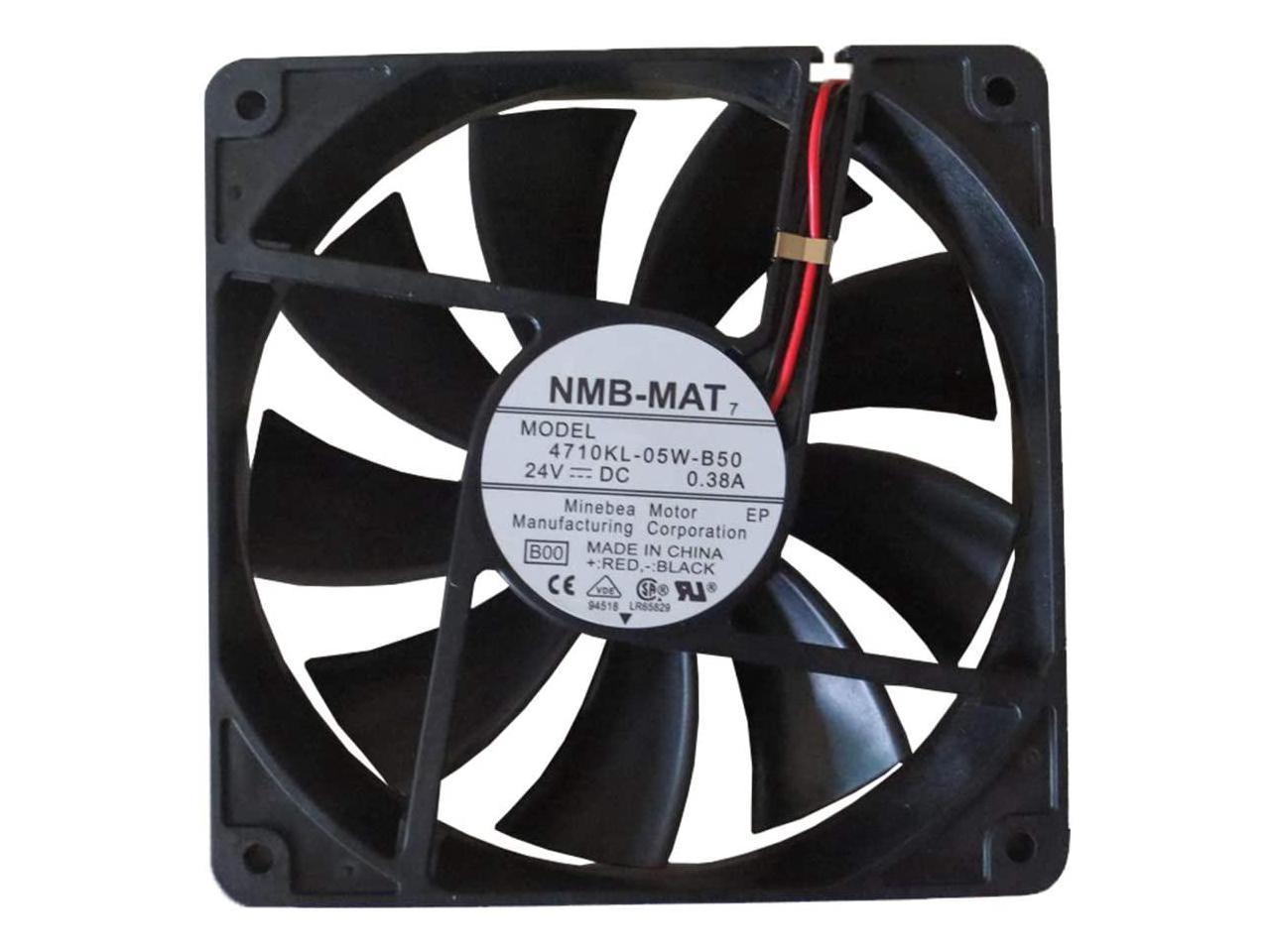 NMB-MAT 4710KL-05W-B50 Inverter cooling fan 24V 0.38A 120*120*25MM 2PIN - AloTechInfoUSA