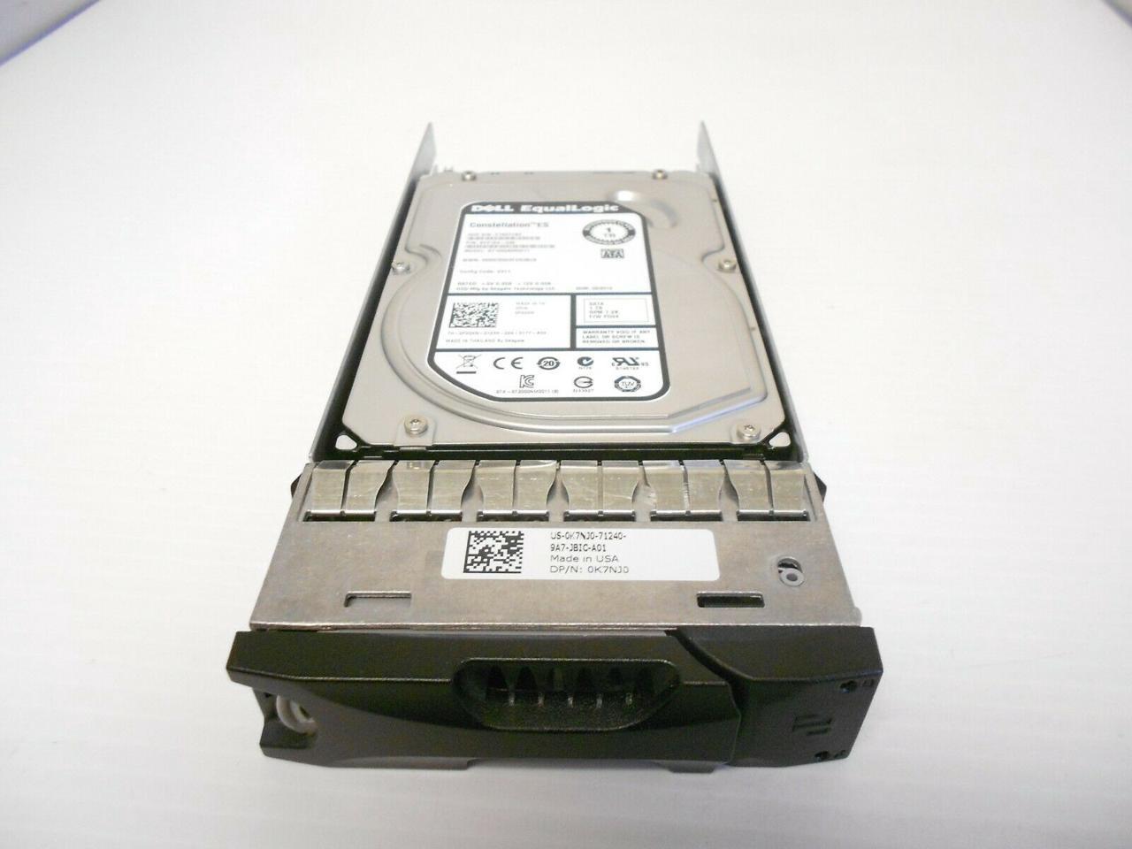 Disco Dell Equallogic 2TB 7.2k SATA 3.5" LFF spare with tray for PS6000E - AloTechInfoUSA