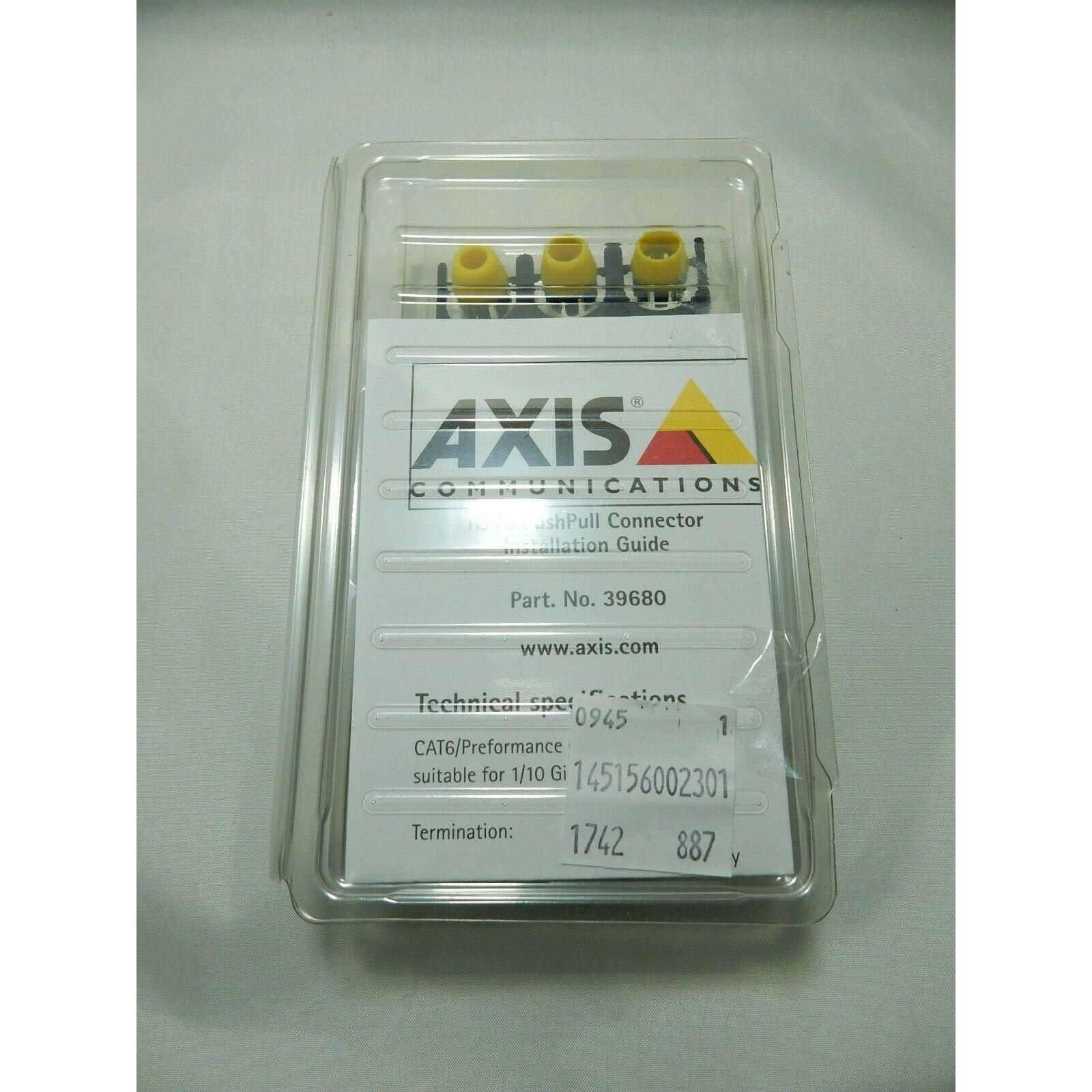 Axis 39680 RJ45 PushPull Connectors kit-FoxTI