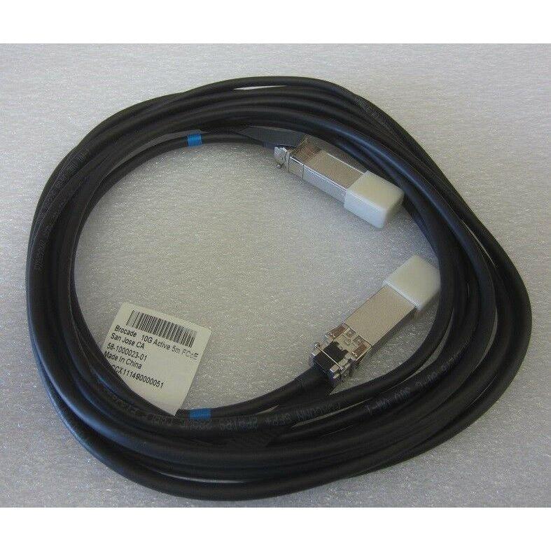 Cabo BROCADE 5M 10G ACTIVE CABLE TWINAX COPPER XBR-TWX-0501 58100002301-FoxTI