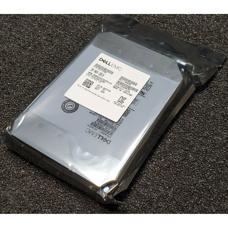 Dell 10TB 7.2K 7200RPM NL SAS 12Gb/s 256MB Cache 3.5" 512E HDD Hard Drive 07FPR-FoxTI