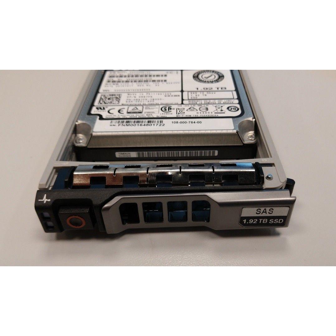 Dell 1.92TB 12Gb/s SAS 2.5in MLC SSD R87FK Toshiba PX04SRB192 Enterprise Drive 11110384744-FoxTI