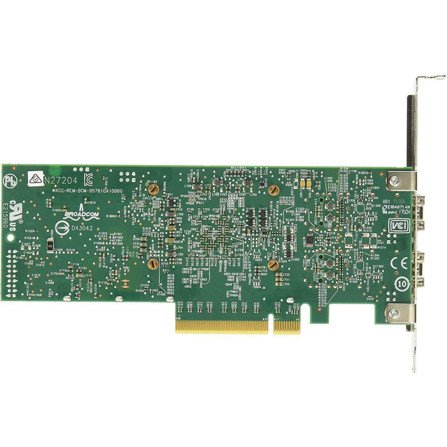 Dell 540-BBGS QLOGIC 57810S DP 10GB SFP CNA Placa-FoxTI