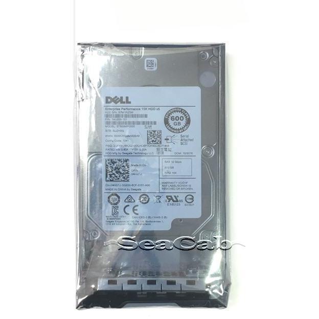 Disco Dell 600GB 15K SAS 2.5" 12Gbps Drive for PowerEdge R330 R430 R530 R630 R730 R930 884116248644-FoxTI