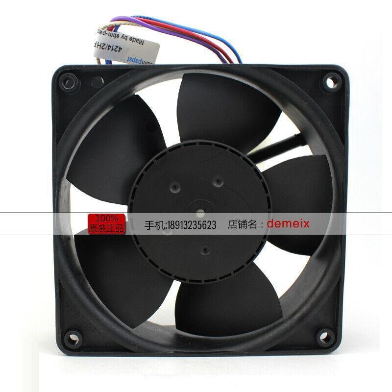 Ebm papst 4214/2HPU 12038 24V 0.19A 4.6W 4-wire waterproof cooling fan-FoxTI