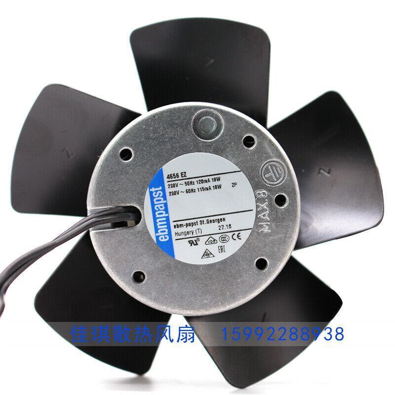 Ebmpapst spindle cooling fan 4656EZ 230V variable frequency motor axial fan cooler-FoxTI