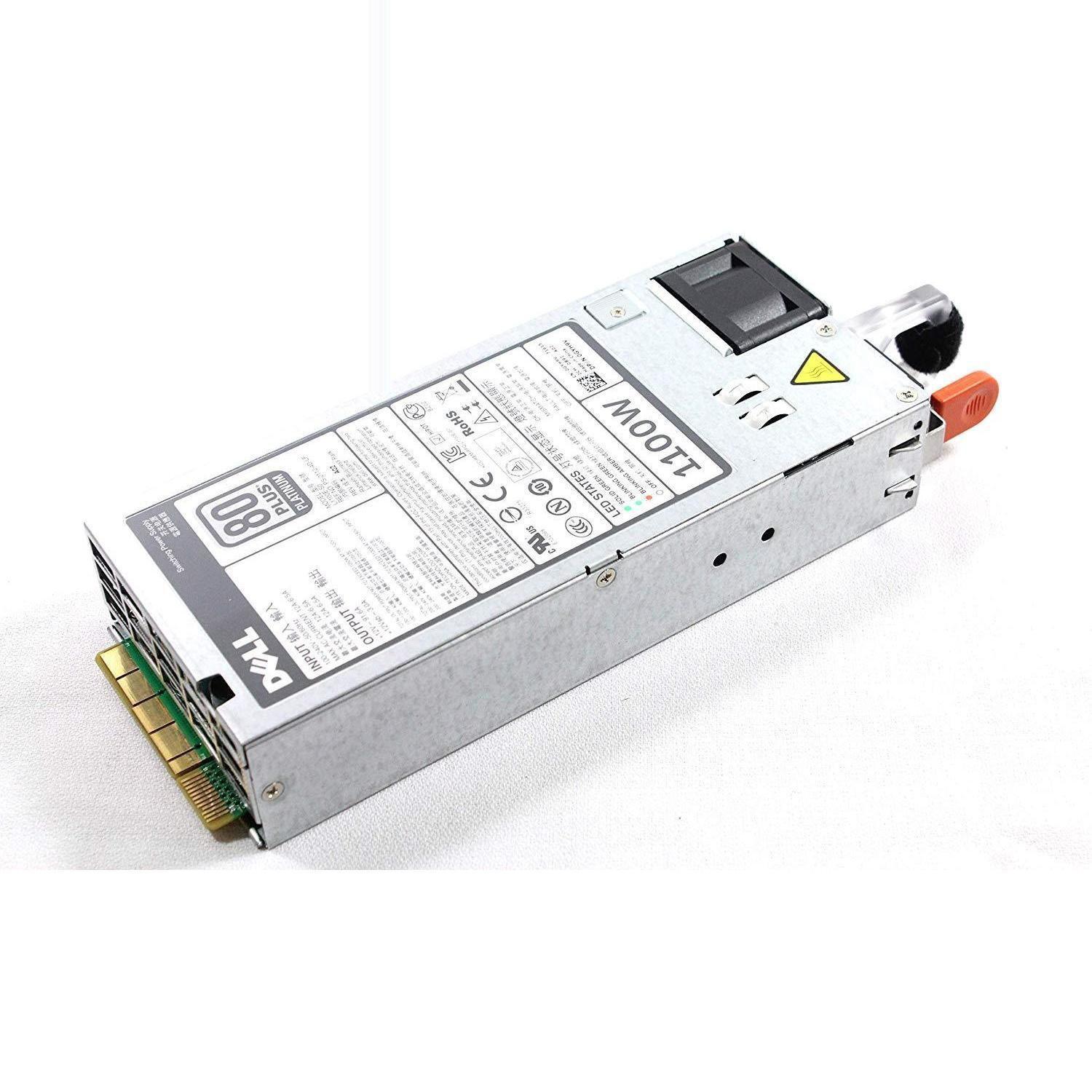 Fonte Dell PowerEdge R520 R620 R720 R720XD R820 R920 T320 T420 T620 PowerVault DX6112 SN Server Power Supply 1100 Watt GYH9V YT39Y W933G NTCWP 38GYJ GDPF3 HT6GX 331-5926 L1100E-SO, PS-2112-4D-LF-FoxTI