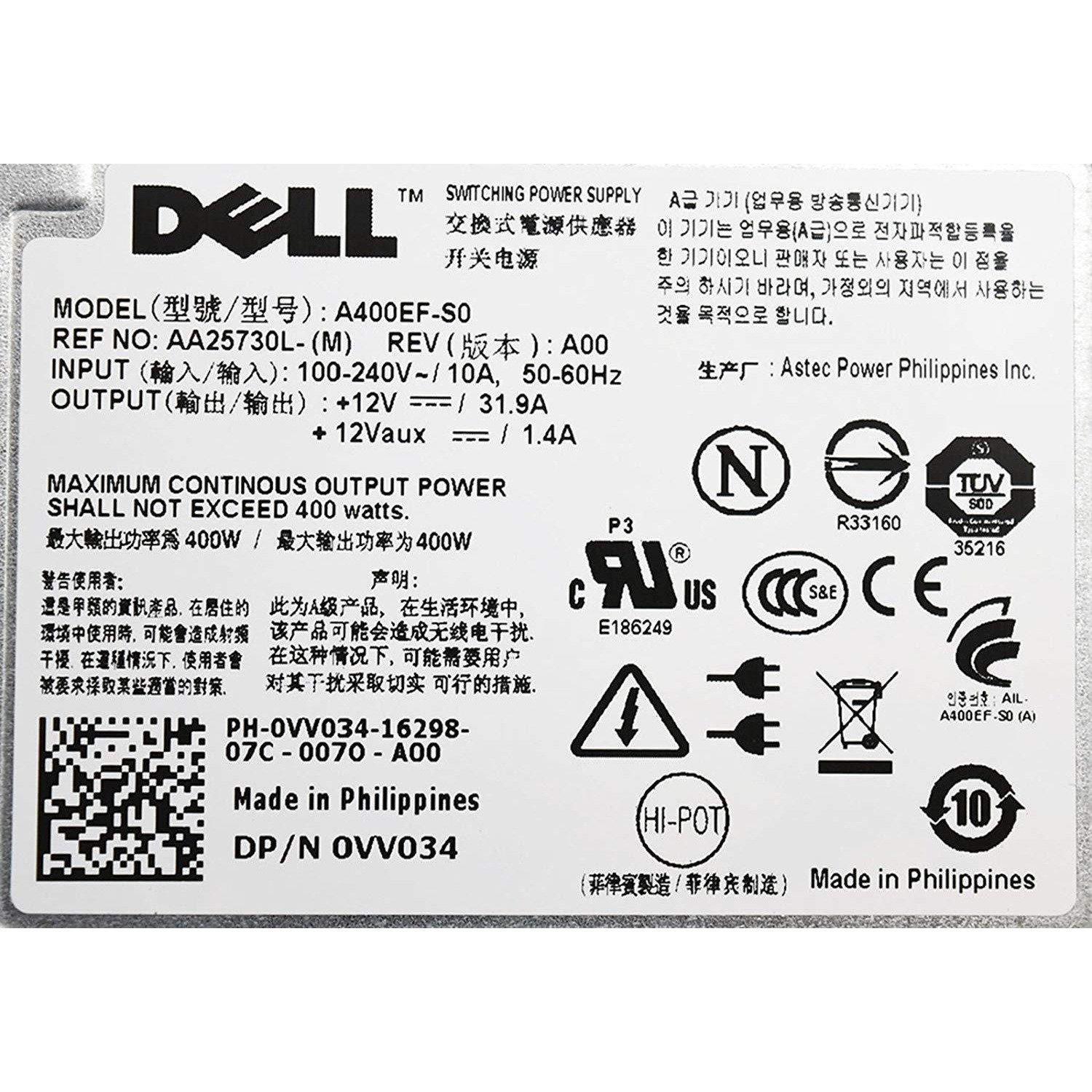 PowerEdge T310 Power Supply 