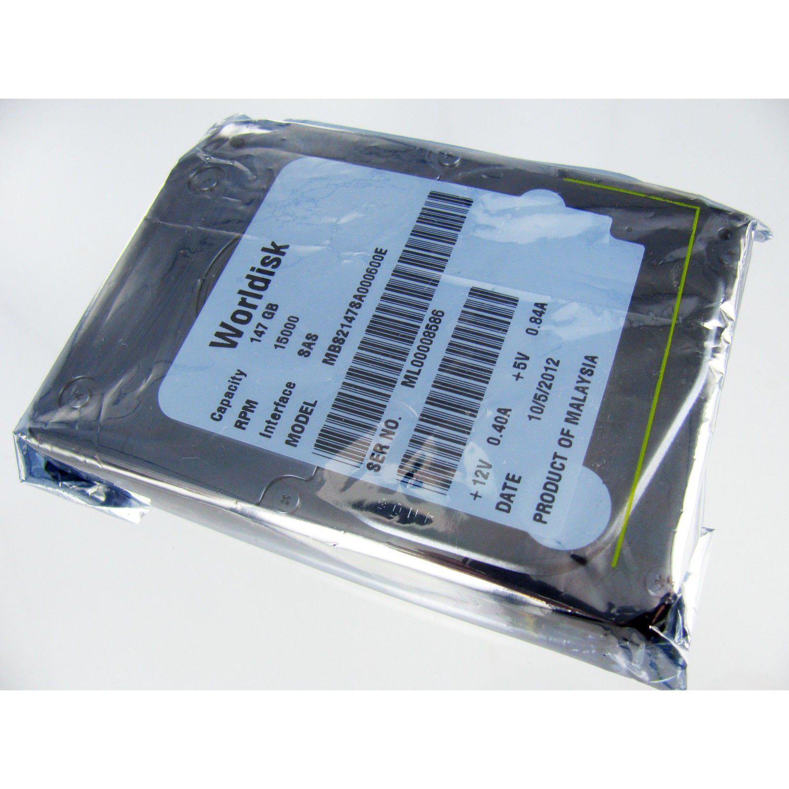 Fujitsu MBE2147RC 147GB 15K RPM 2.5" SAS Internal Hard Drive MBS2147SA000600E-FoxTI