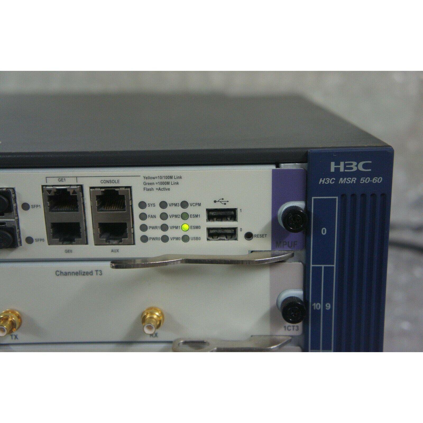 H3C MSR 50-60 Multi-Service Router-FoxTI