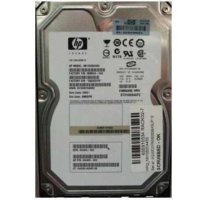 HD 1TB FATA 7.2k RPM 3.5" 3G para HP Storageworks EVA AG691B-FoxTI