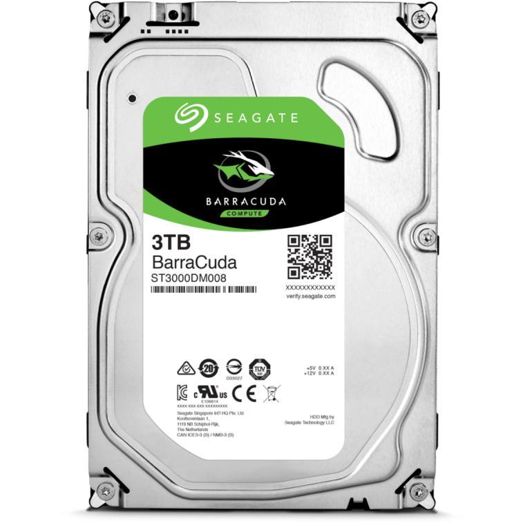 HD 3TB SATA 7.2k RPM 3.5" 6G 64MB Cache ST3000DM008-FoxTI