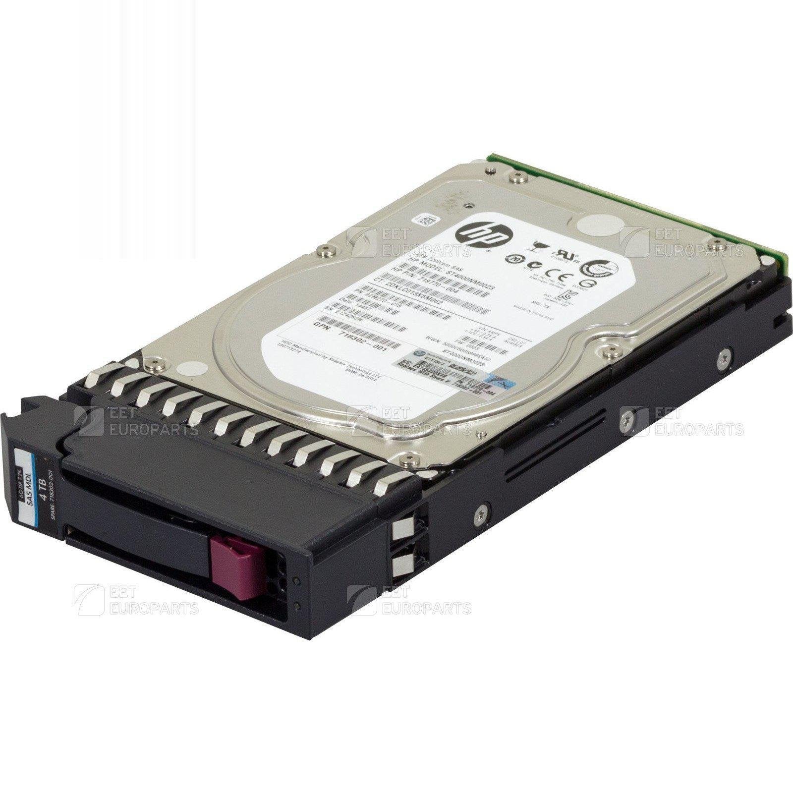 HD C8R26A 718302-001 MSA 4TB 6G SAS 7.2K 3.5" MDL HDD ENT 887111933225-FoxTI