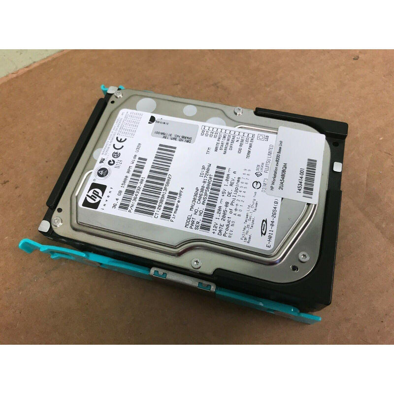 HP 36.4GB 5000RPM wide U320 SCSI 68 PIN HDD MAU3036NP, 364332-001, 311769-001-FoxTI