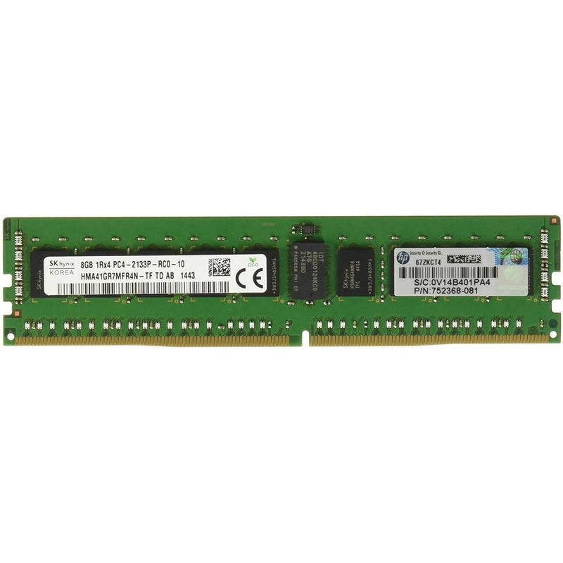 HP 8GB (1x8GB) Dual Rank x8 DDR4 2133 MHz 288-pin DIMM RAM Module SDRAM (726718-B21 )-FoxTI