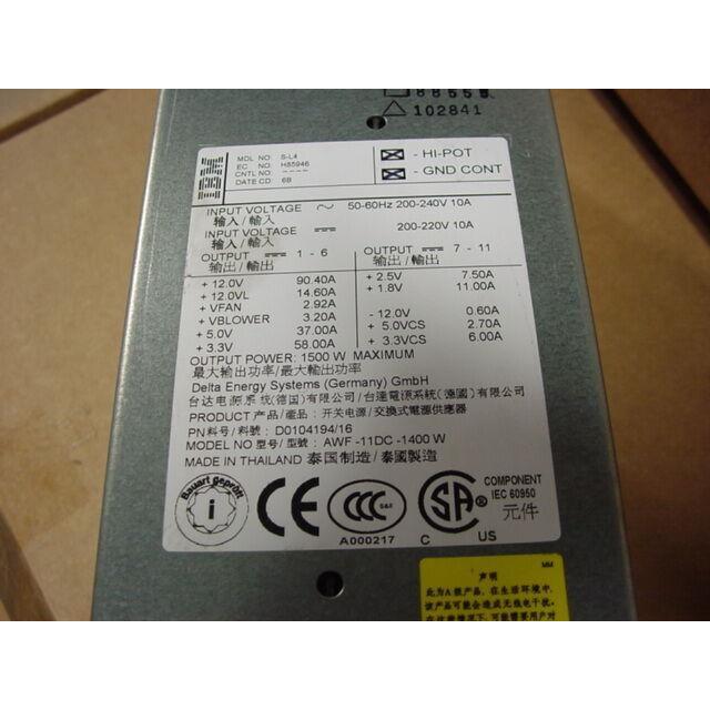 IBM 7888-9117 / 97P5676 / 39J2779 1400W P SERIES POWER SUPPLY AWF-11DC-1400W-FoxTI