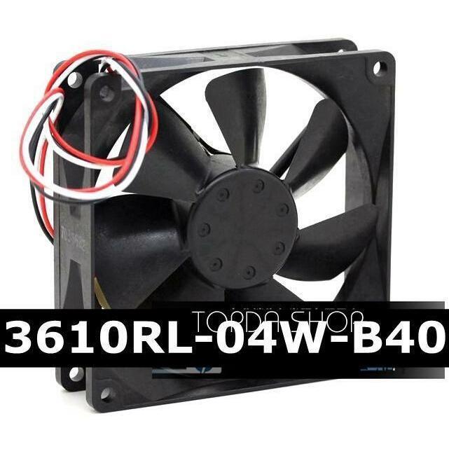 NMB 3610RL-04W-B40 Chassis cooling fan DC12V 0.35A 90*90*25mm 9CM 3pin 819599205914-FoxTI