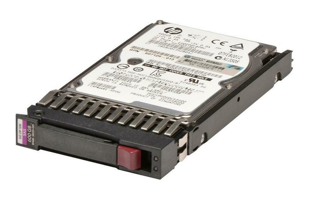 HP 581311-001 600GB 10K 6G SAS 2.5 DP HDD 886111478521 - AloTechInfoUSA