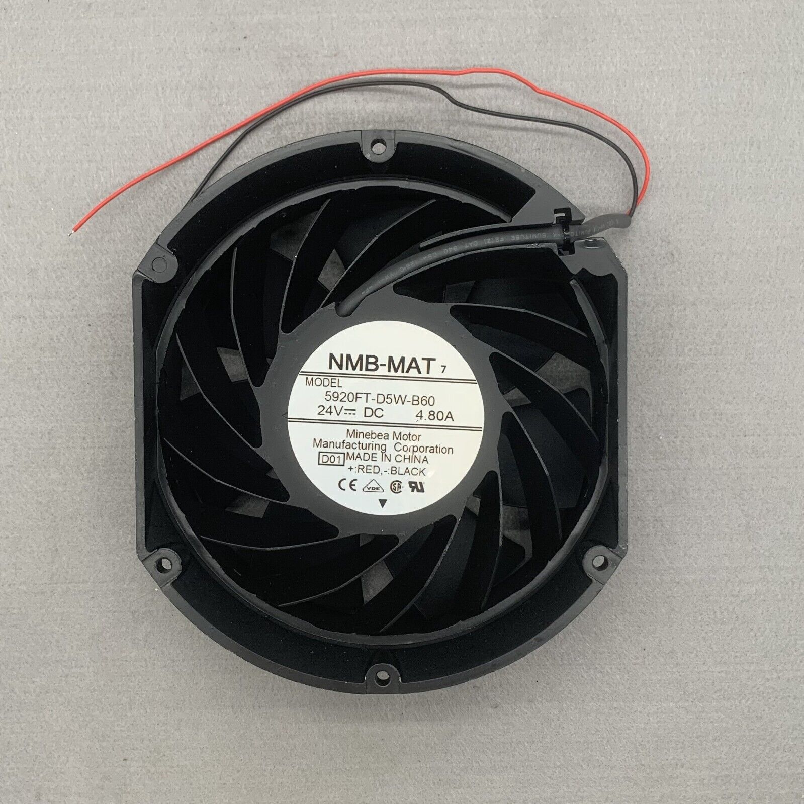 Cooler Original 24V 4.8A 5920FT-D5W-B60 HB4A0515 External Cooling Fan - AloTechInfoUSA