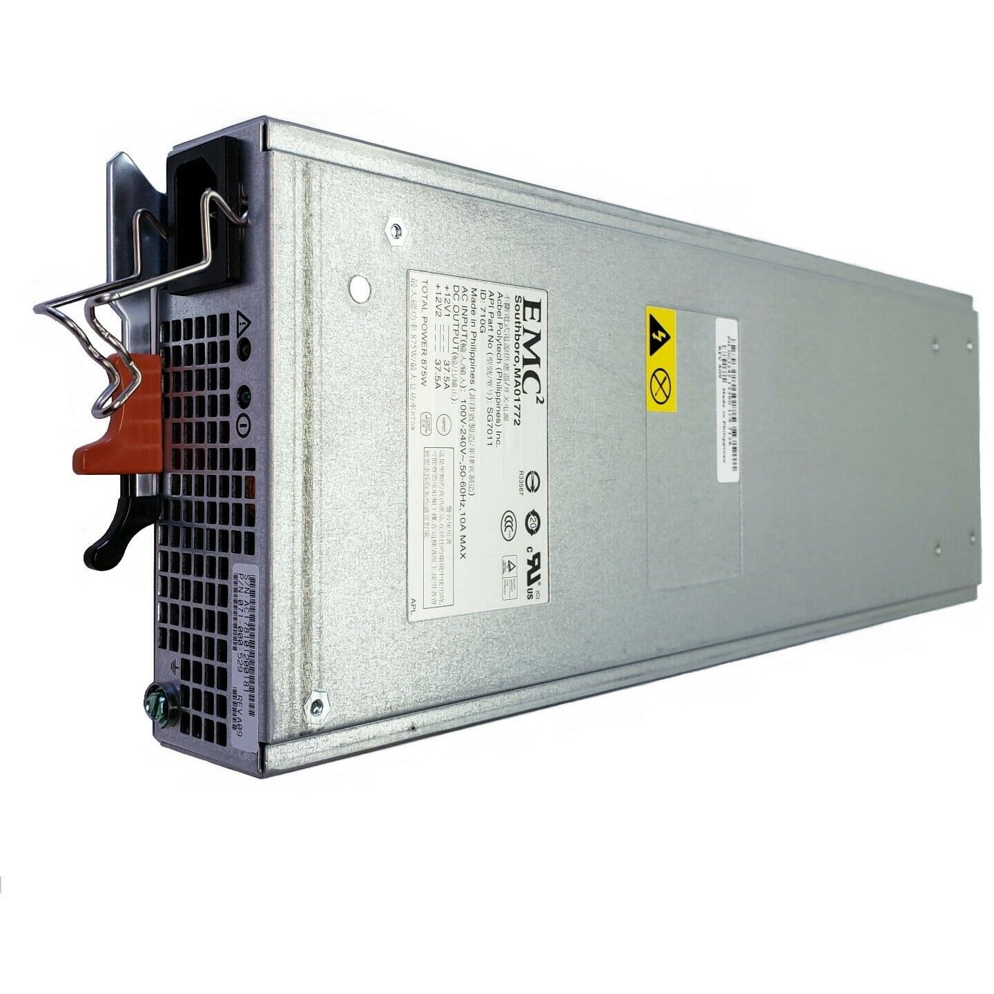 Fonte EMC 071-000-529 875W PSU Power Supply for VNX5100 VNX5300 VNX5500 VNXe3300 - AloTechInfoUSA