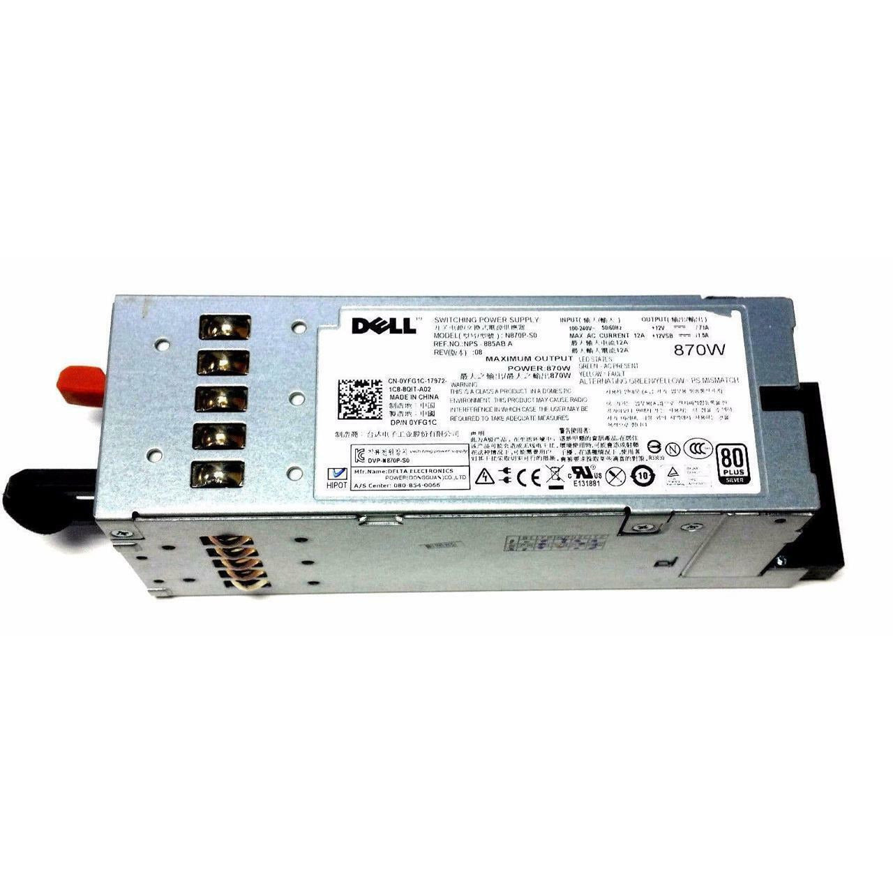 Fonte Dell PowerEdge R710 T610 Server Power Supply VT6G4 YFG1C 7NVX8 D263K N870P 658759050274 - AloTechInfoUSA