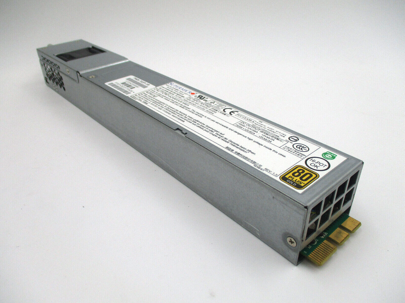 Supermicro PWS-703P-1R 700W 1U Redundant 80 Plus Server Power Supply