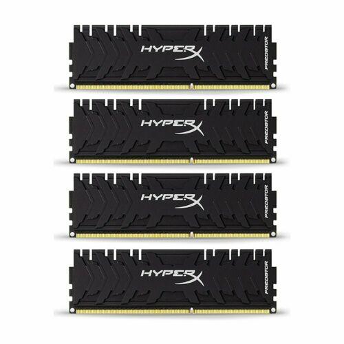 Memoria 64GB Kingston HyperX Predator DDR4 3200MHz PC4-25600 CL16 Quad Memory Kit 4x16GB - MFerraz Tecnologia