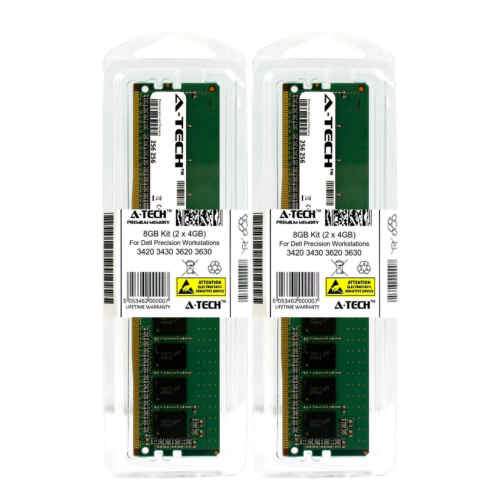 Memoria 8GB Kit 2x 4GB For Dell Precision Workstations T 3420 3430 3620 3630 Ram Memory - MFerraz Tecnologia